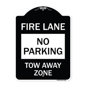 No Parking Tow-Away Zone