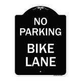 No Parking Bike Lane