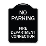 No Parking Sign No Parking - Fire Department Connection