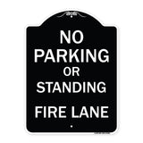 No Parking or Standing Fire Lane