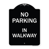 No Parking in Walkway