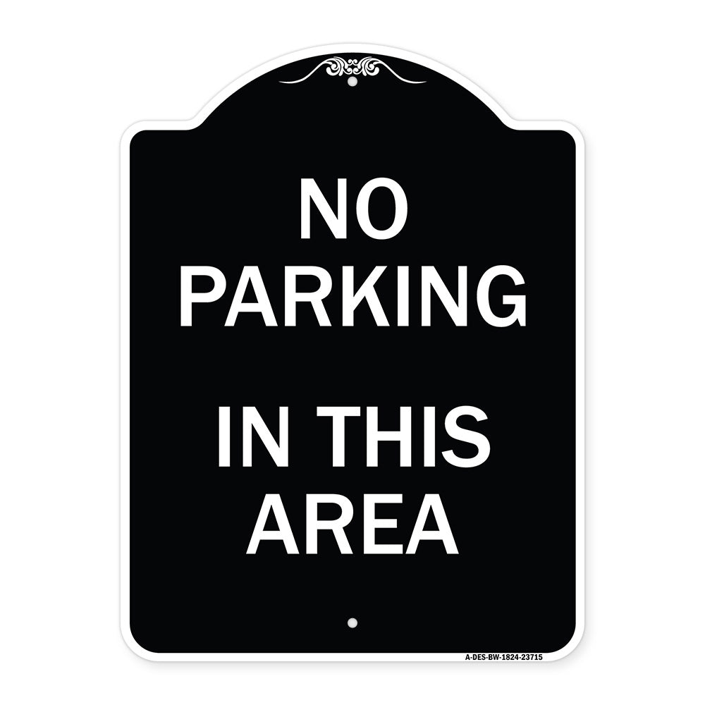 No Parking in This Area