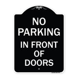 No Parking in Front of Doors
