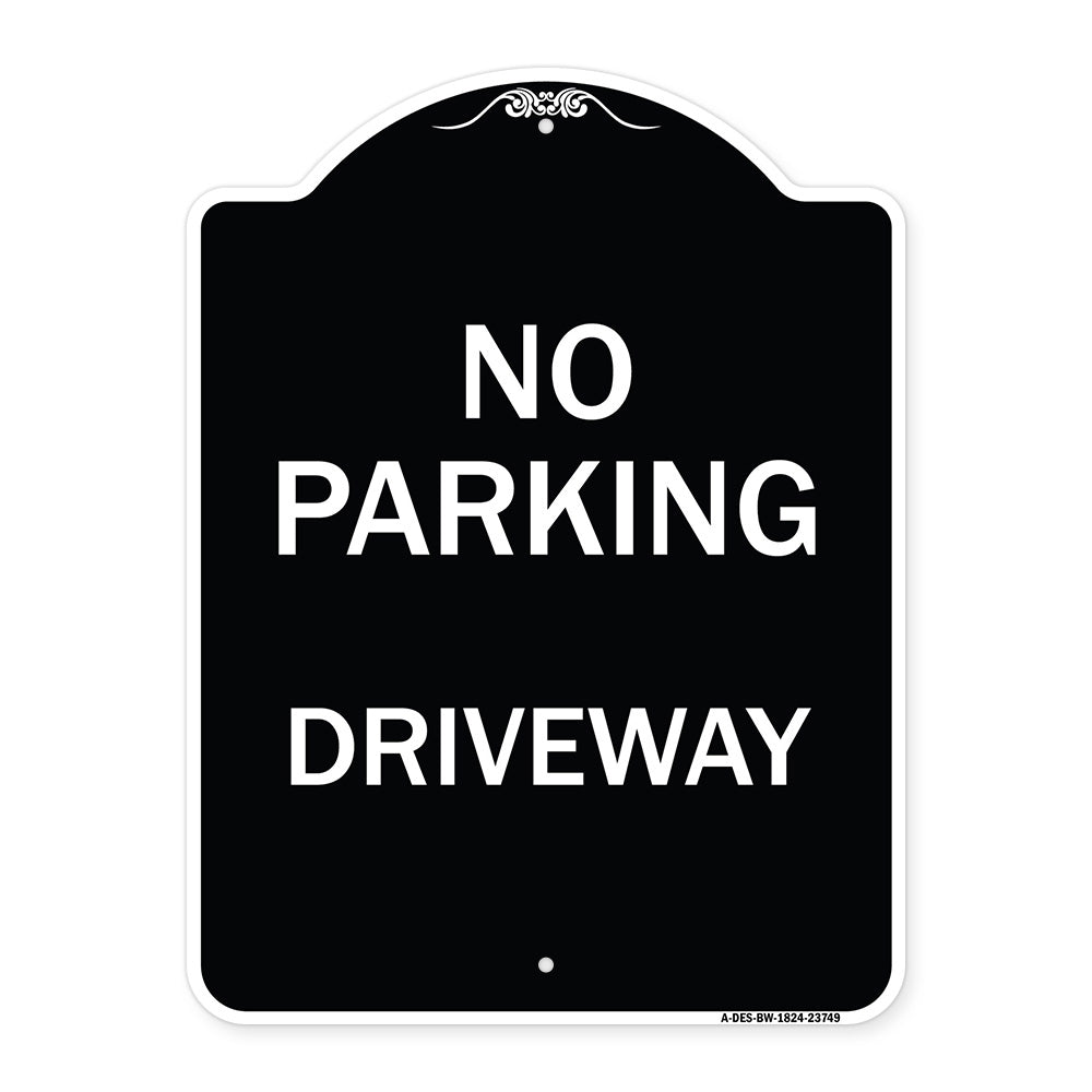 No Parking Driveway
