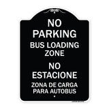 No Parking Bus Loading Zone No Entacionamiento Bus De Carga Zona