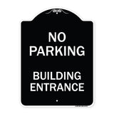 No Parking Building Entrance