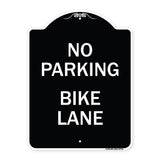 No Parking Bike Lane