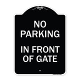 No Parking - in Front of Gate