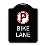 No Parking (Symbol) Bike Lane