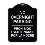 No Overnight Parking - Prohibido Estacionarse Por La Noche