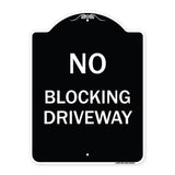 No Blocking Driveway