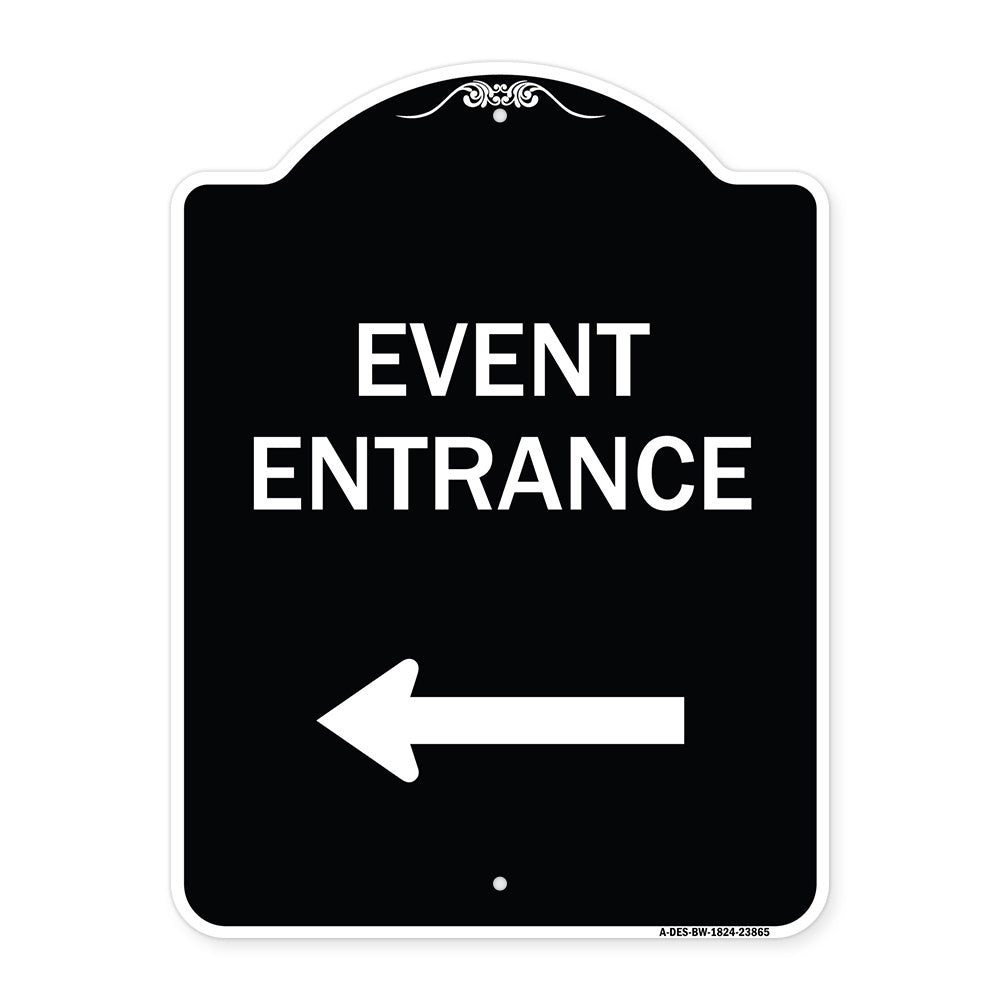 N Event Entrance (With Left Arrow)