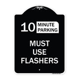 Must Use Flashers (Choose Your Limit) Minute Parking