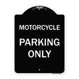 Motorcycle Parking Only
