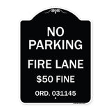 Missouri No Parking Fire Lane $50 Fine