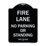 Michigan Fire Lane No Parking or Standing