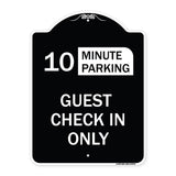 Guest Check in Only (Choose Your Limit) Minute Parking