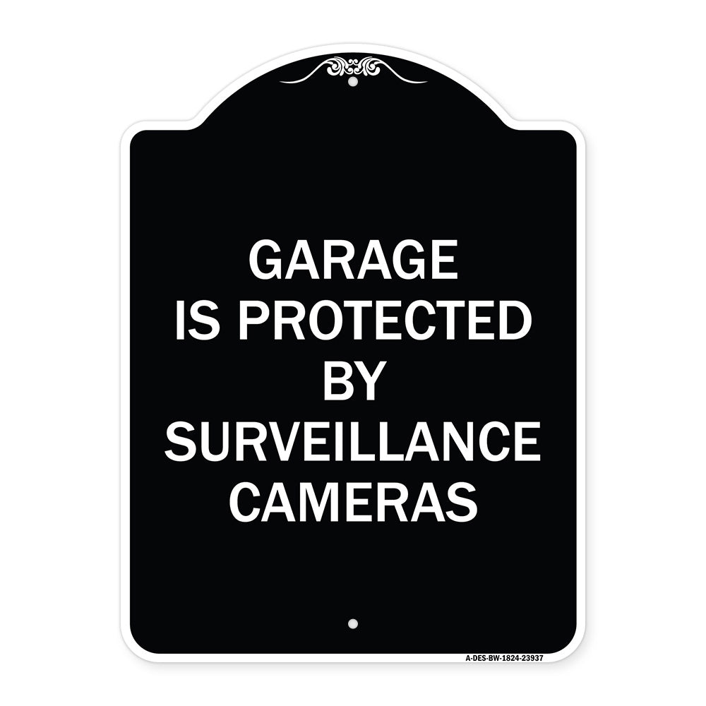 Garage Is Protected by Surveillance Cameras