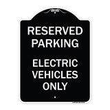 For Electrical Cars Reserved Parking - Electric Vehicles Only