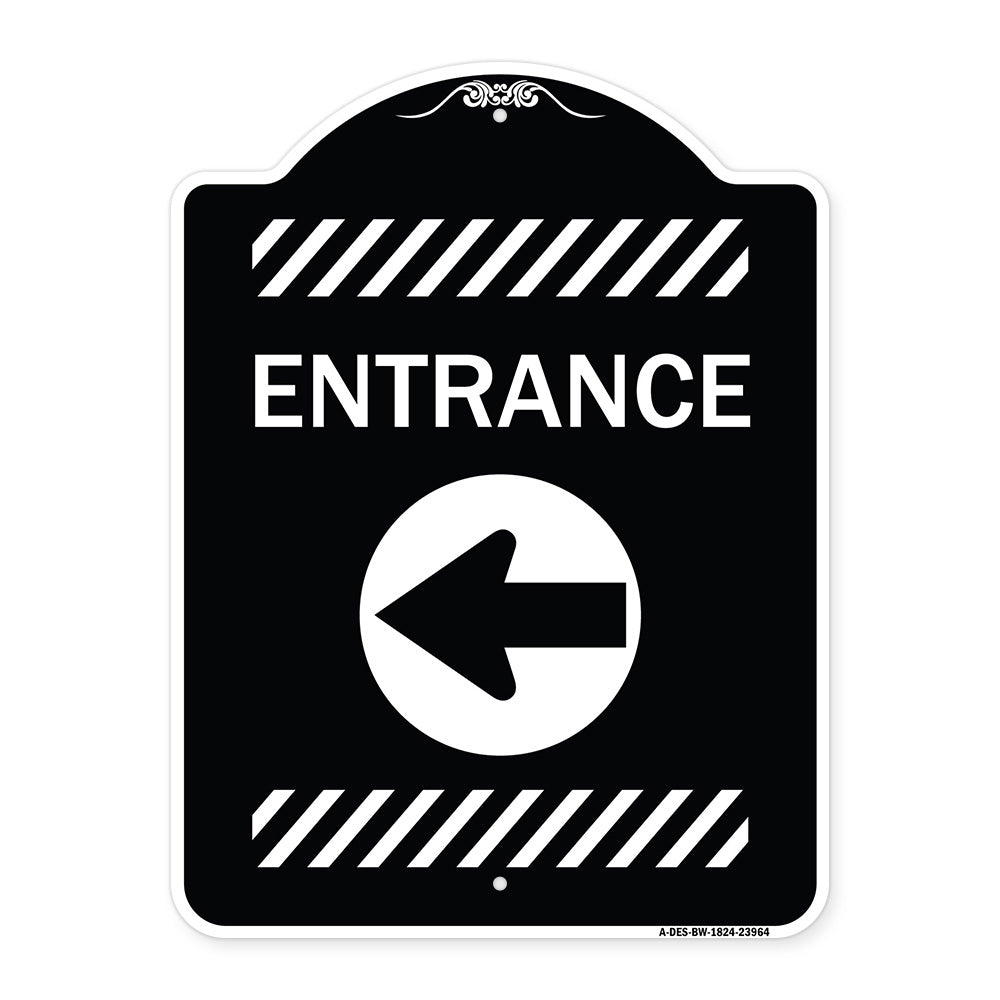 Entrance Left Arrow