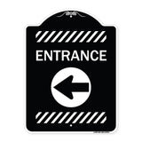 Entrance Left Arrow