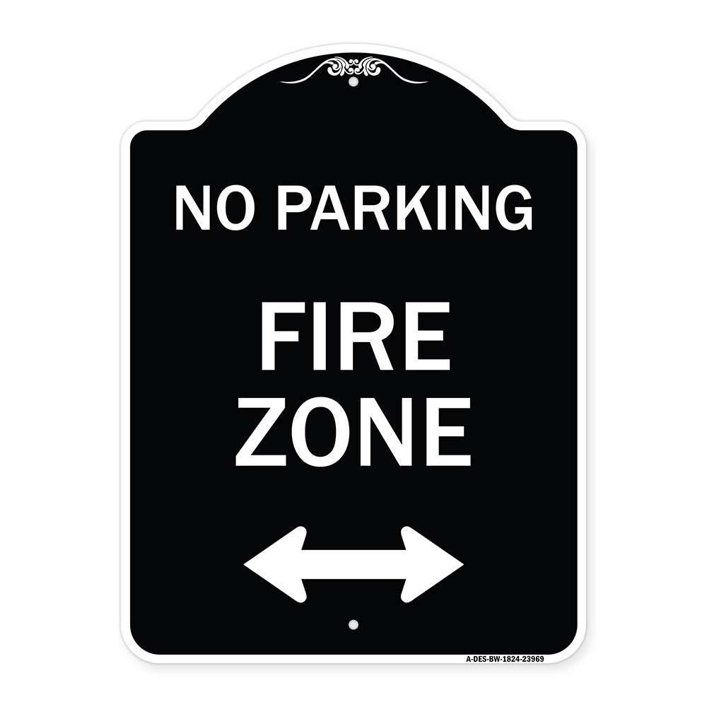 Fire Zone with Bidirectional Arrow