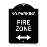 Fire Zone with Bidirectional Arrow