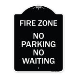 Fire Zone No Parking No Waiting