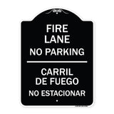 Fire Lane No Parking - Carril De Fuege No Esta Conar