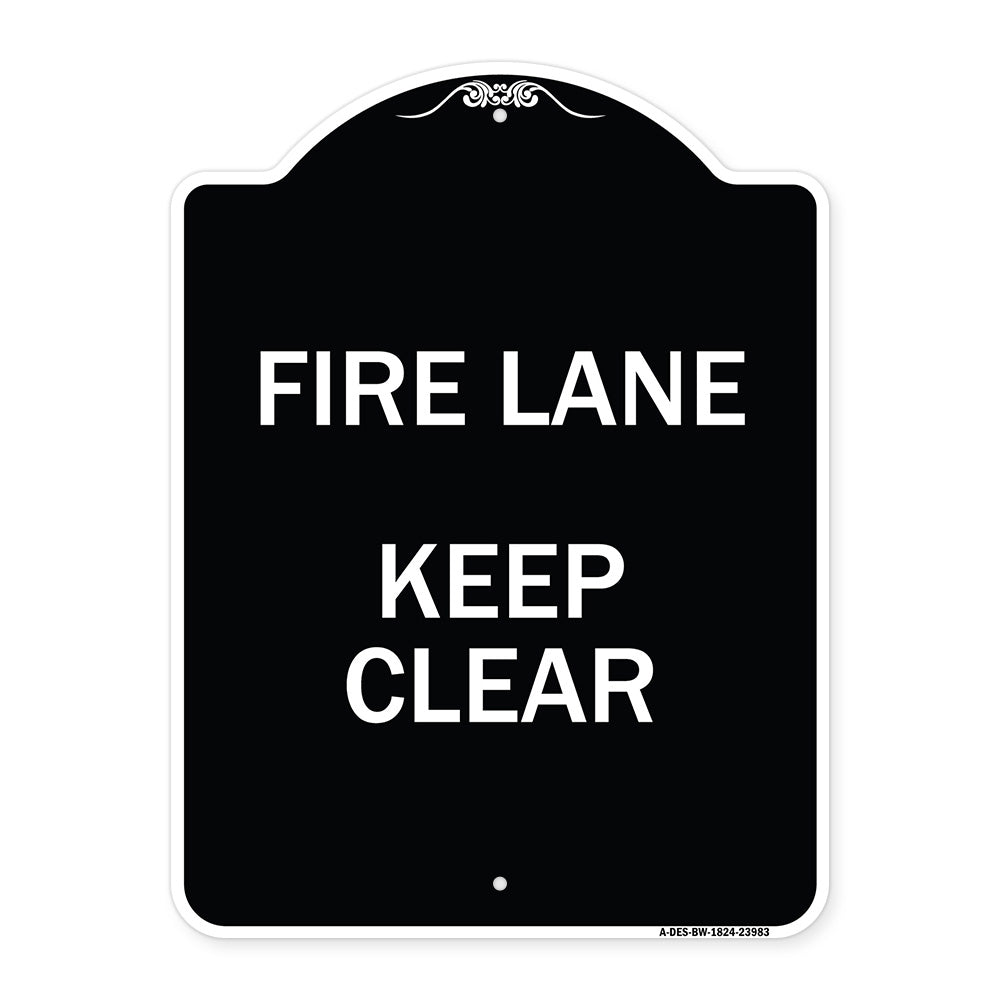 Fire Lane Keep Clear