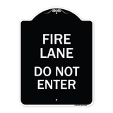 Fire Lane Do Not Enter