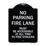 Fire Lane Must Be Accessible at All Time to Fire Trucks