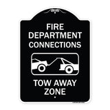 Fire Department Connection Tow Away Zone (With Graphic)