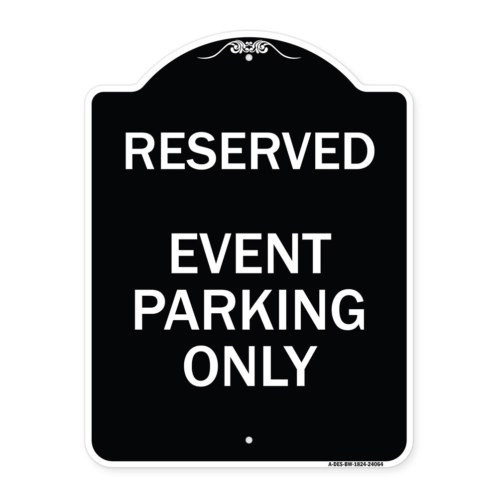 Event Parking Only