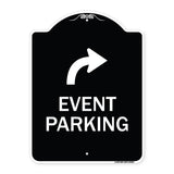 Event Parking Only (With Upper Right Arrow)