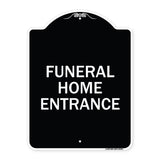 Entrance Sign Funeral Home Entrance