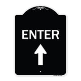 Enter Sign Enter with Up Arrow