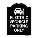 Electric Vehicle Parking Only (With Graphic)