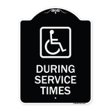 During Service Times (With Graphic)