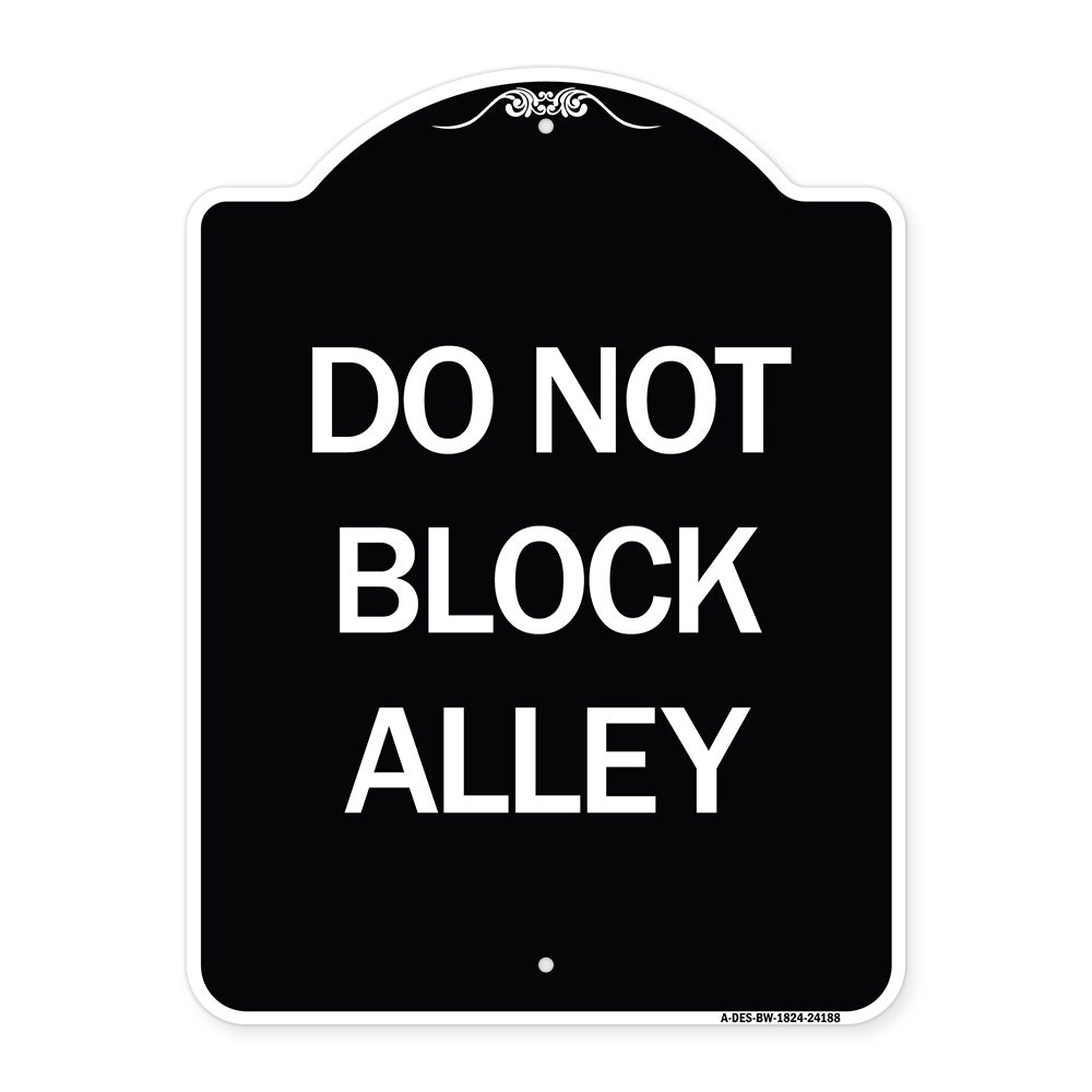 Do Not Block Alley