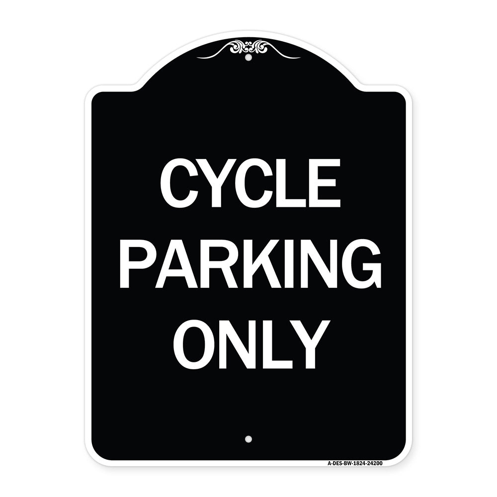 Cycle Parking Only