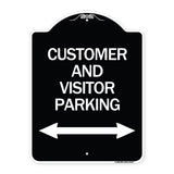Customer and Visitor Parking (Bidirectional Arrow)