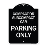 Compact or Subcompact Car Parking Only