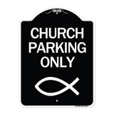 Church Parking Only (Symbol)