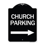 Church Parking (With Right Arrow)