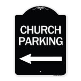 Church Parking (With Left Arrow)
