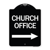 Church Office (With Right Arrow)