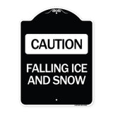 Caution - Falling Ice and Snow