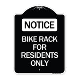 Bike Rack for Residents Only