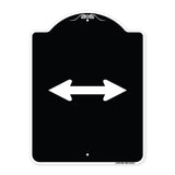 Bidirectional Arrow (Black)